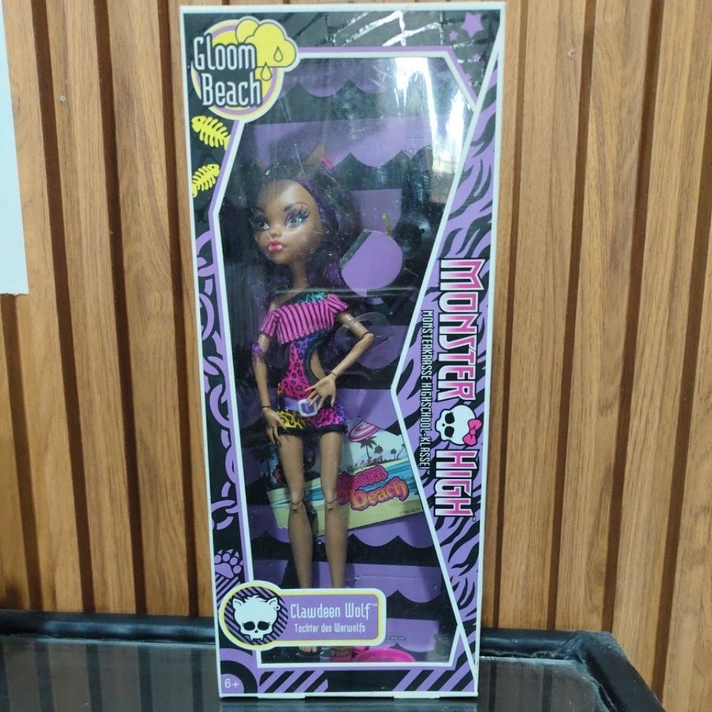 Monster High Gloom Beach Clawdeen Wolf Mattel