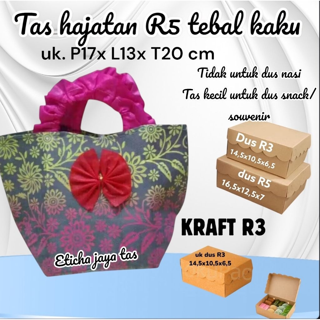 TERMURAH tas hajatan R5 kaku dus kue