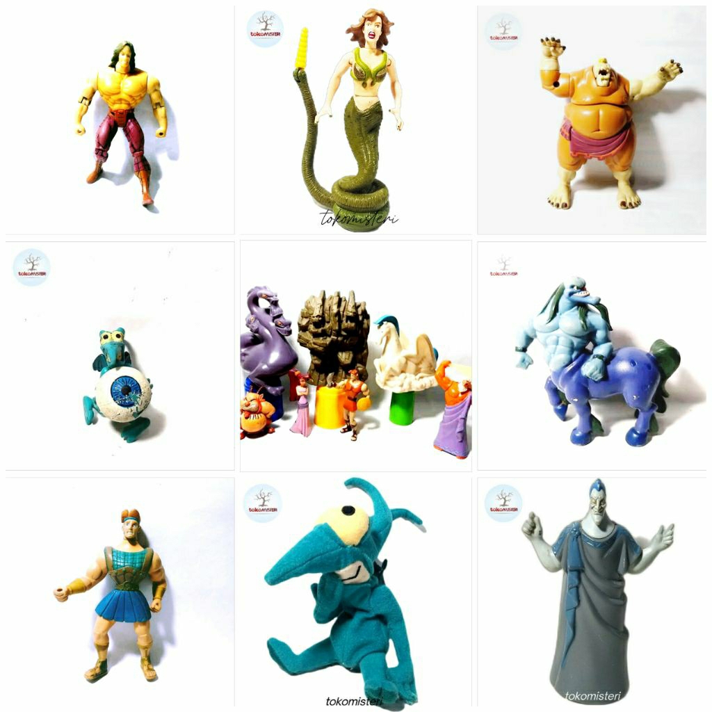 The Legendary Journey She Demon Stone Strike Tail Snake Woman Hercules Villain Movie No Medusa Toy B