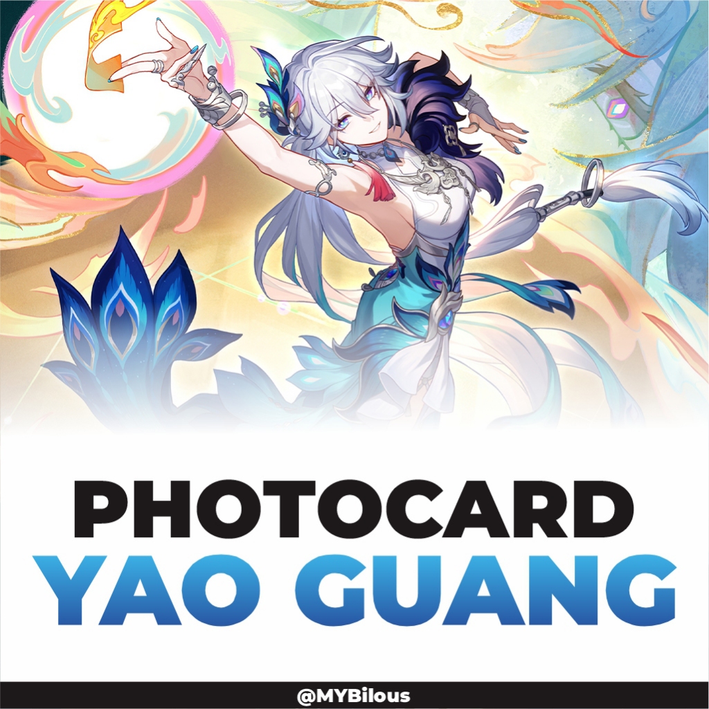 PHOTOCARD HONKAI STAR RAIL [Yao Guang] PHOTOCARD CARD GAME