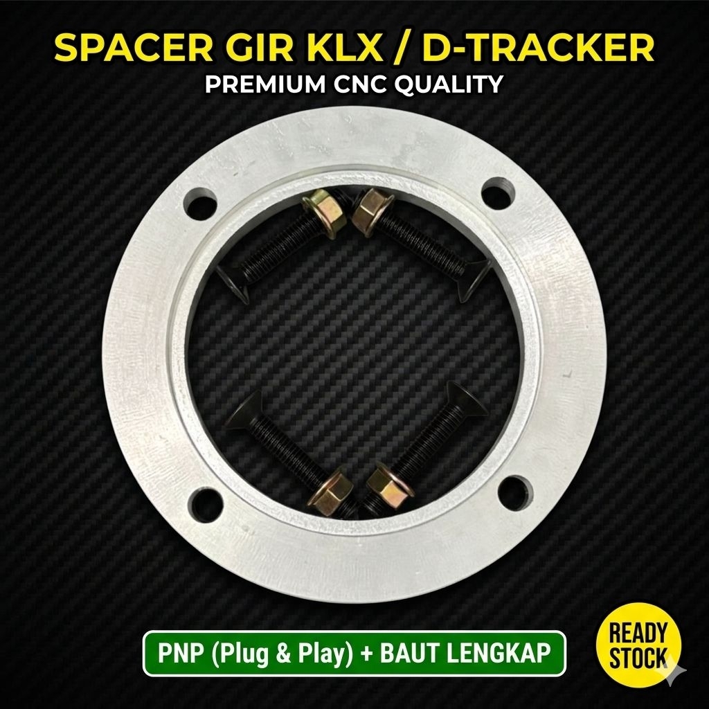 Spacer KLX DTRACKER tebal 1cm bahan aluminium