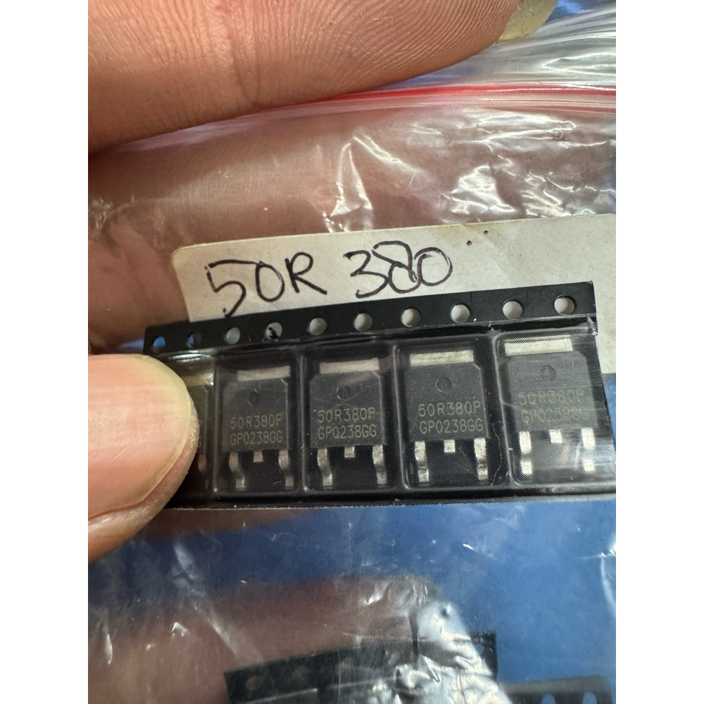 MOSFET N-Channel 380V 50R380 P 50R 380P TO-252