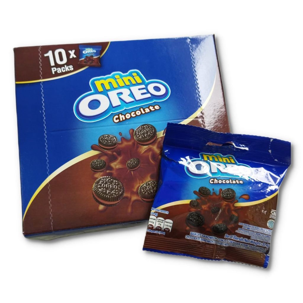 Mini Oreo coklat 20 gr