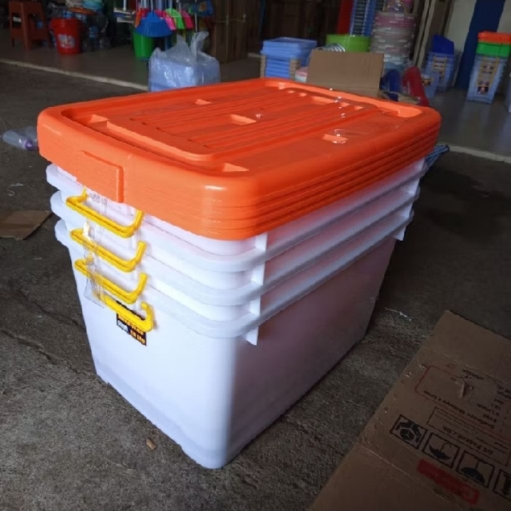 container box shinpo 150 liter box penyimpanan serbaguna cb 150 shinpo box plastik
