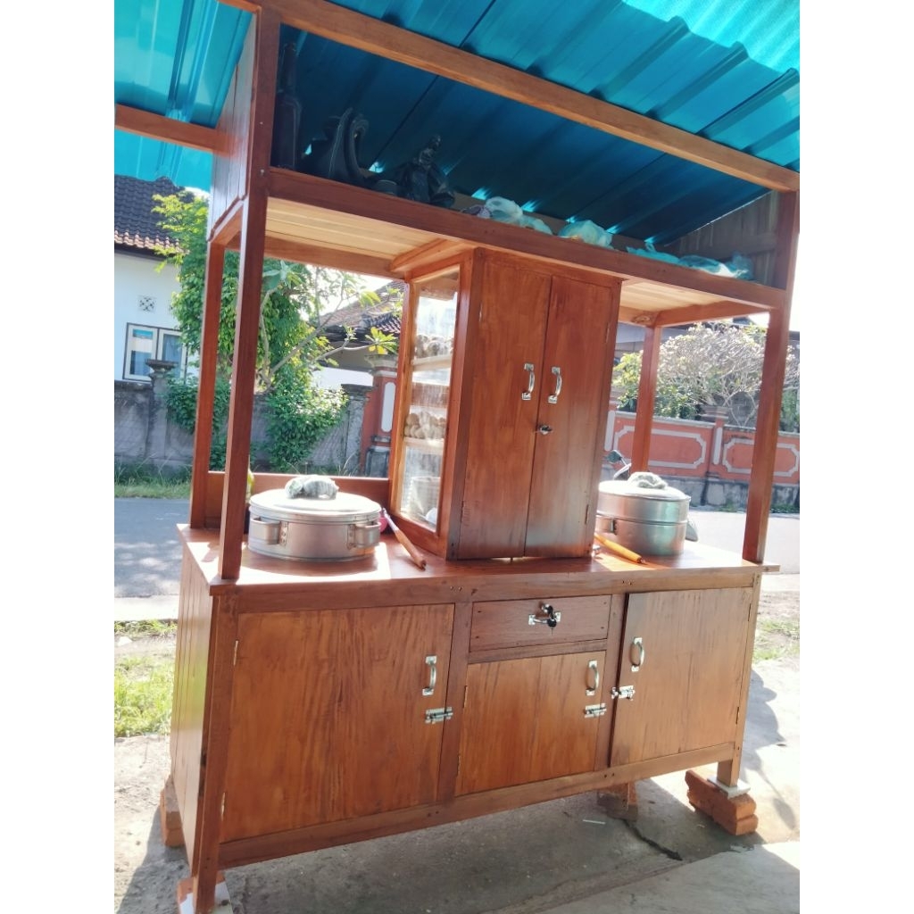 rombong bakso 2 tungku