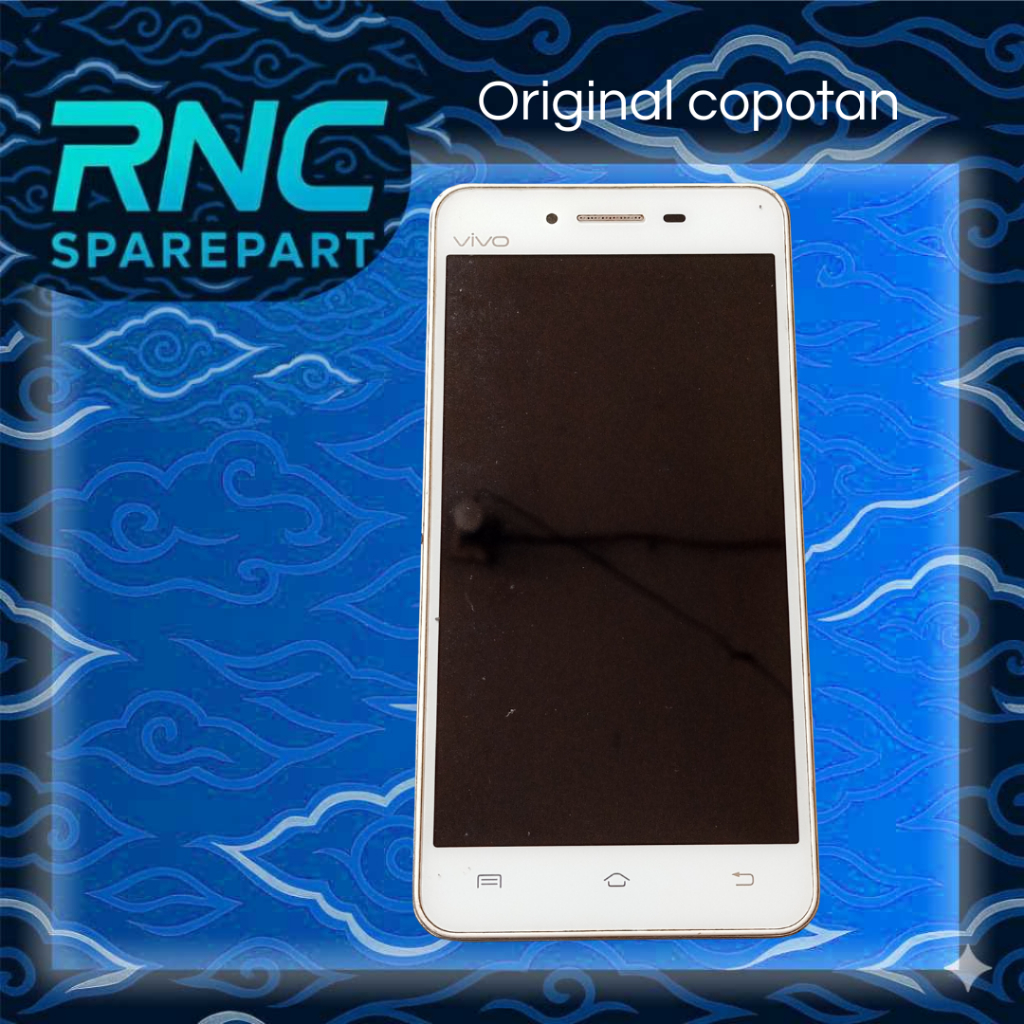 lcd + frame vivo y35 original copotan