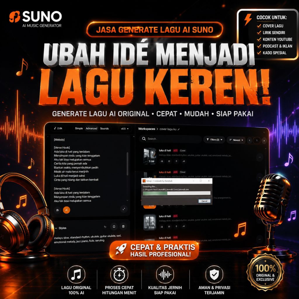 Suno Ai Generate  Lagu Pro