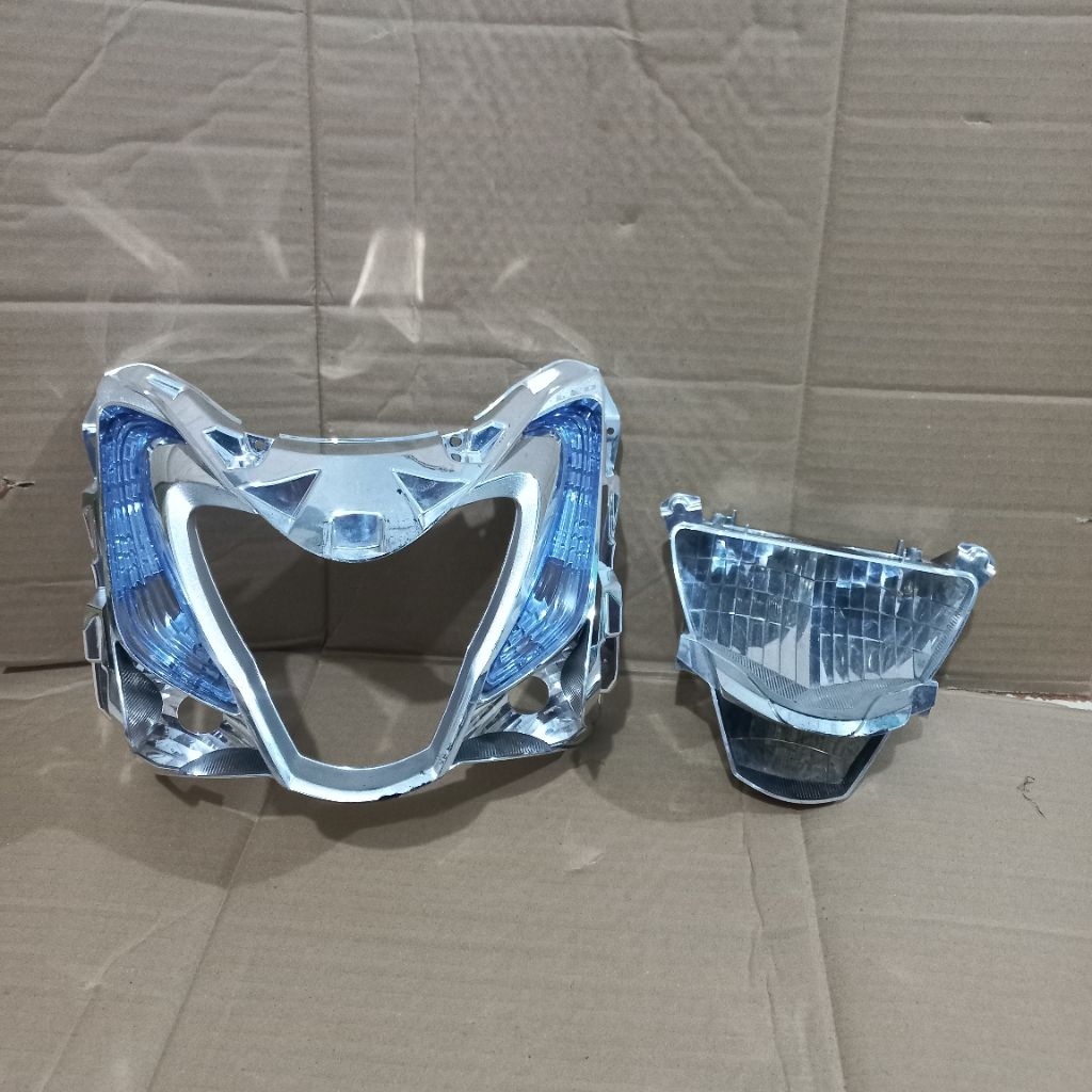 Reflektor krum bagian dalam headlamp mio S reflektor chrome lampu depan Yamaha Mio S Original