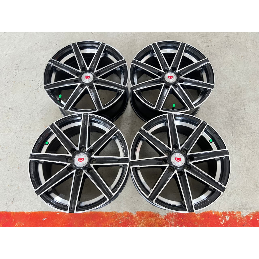 Velg Pelek Racing Vossen Ring 15 Pcd 4x100/114 Cocok Untuk Mobil Avanza Vios Xenia Livina DLL