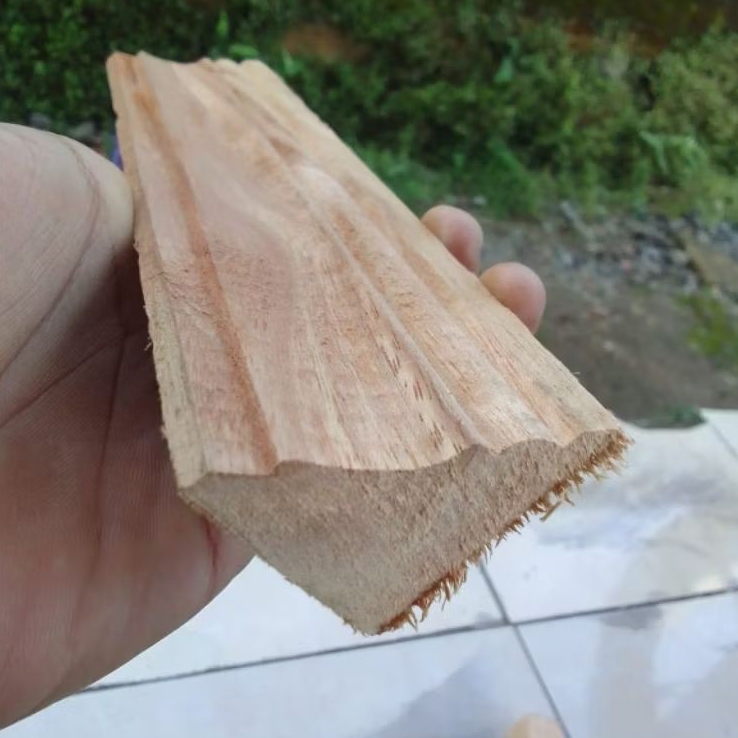 list profil kayu siku 5 cm 200cm plafon pigora list almari kerajinan kayu