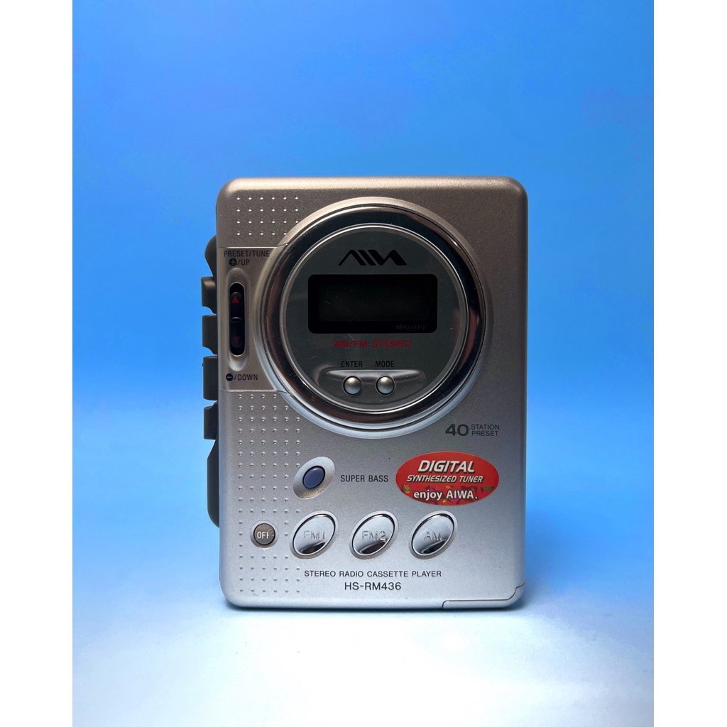 Walkman Aiwa HS-RM436 siap pakai