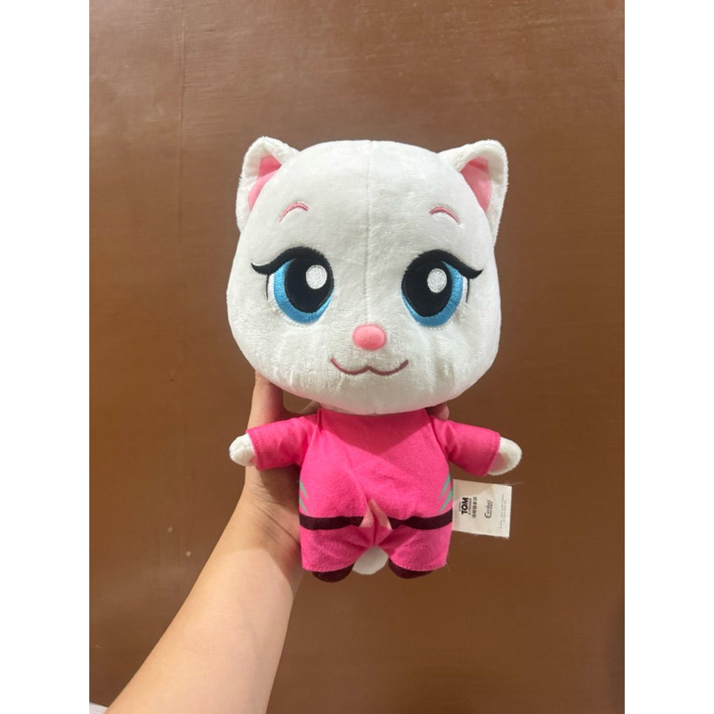 Boneka Angela Karakter Talking Tom size 28cm original / Boneka kucing angela / Boneka talking tom / 