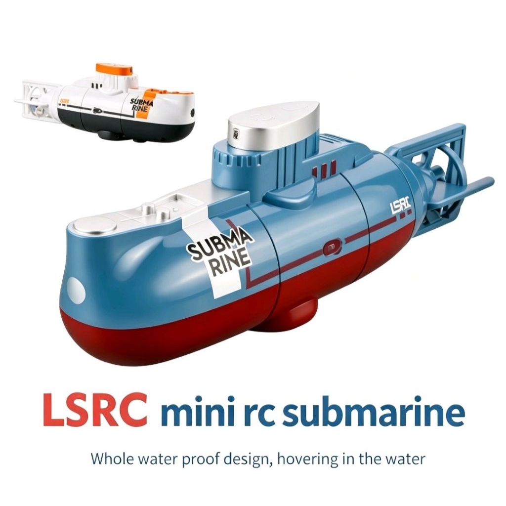 Mini Submarine Tourism RC | Kapal Selam Remote Control Waterproof Rechargeable