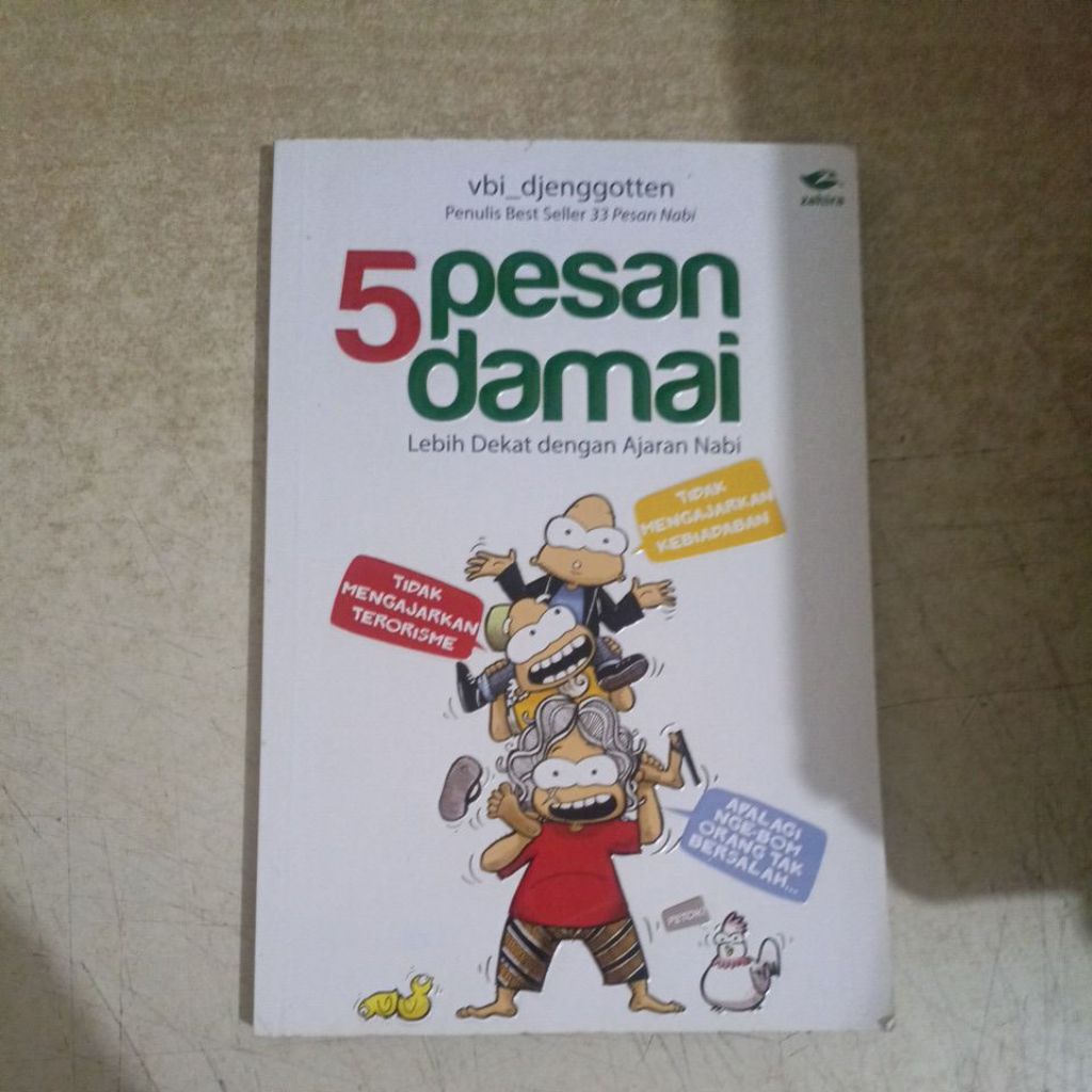 Buku 5 pesan damai Lebih Dekat dengan Ajaran Nabi