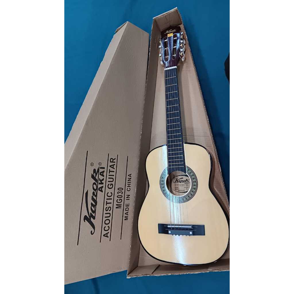 Gitar Kecil Akustik Kapok MG 030 Natural ORI