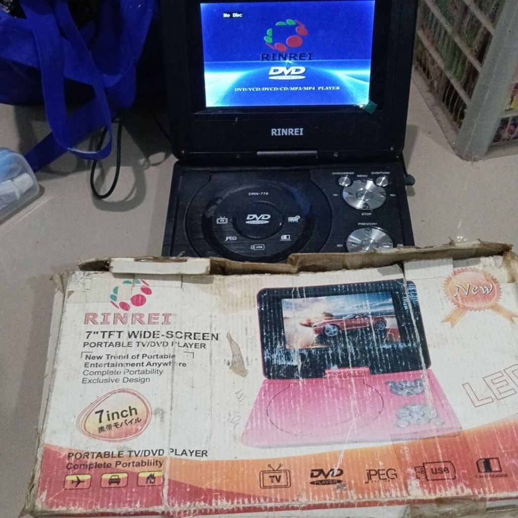 TV portable RINREI
