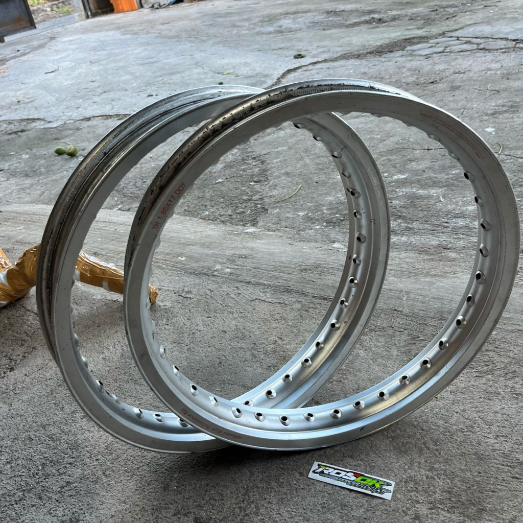 Velg Wilwood Silver Ring 17 ukuran 185 215