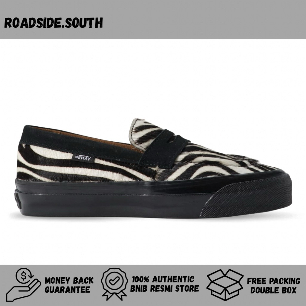 VANS LX LOAFER 53 Pony Hair Zebra