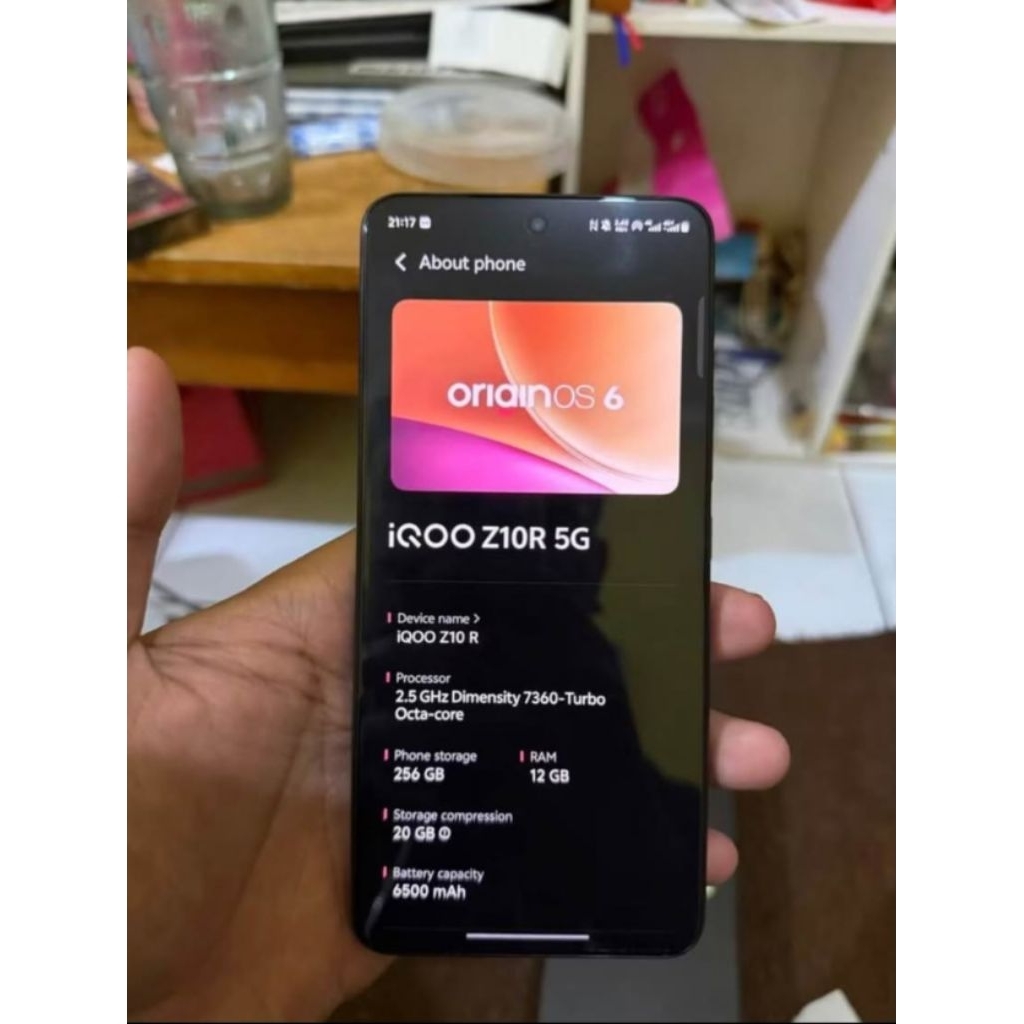 IQOO Z10R 12/256 Second