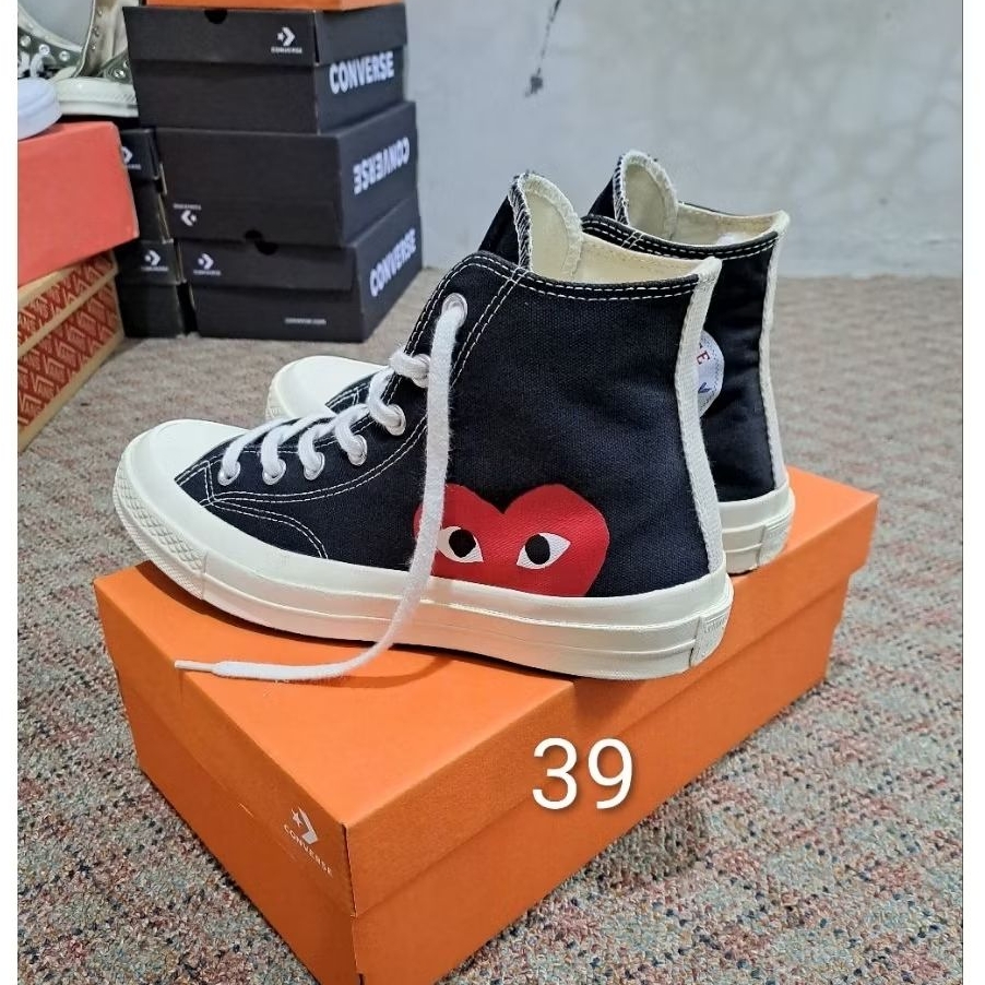 Converse 70s Hi X Cdg Play Classic Original