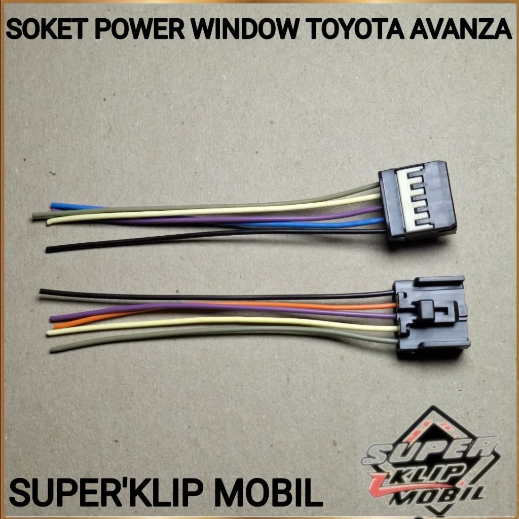 SOKET POWER WINDOW TOYOTA AVANZA