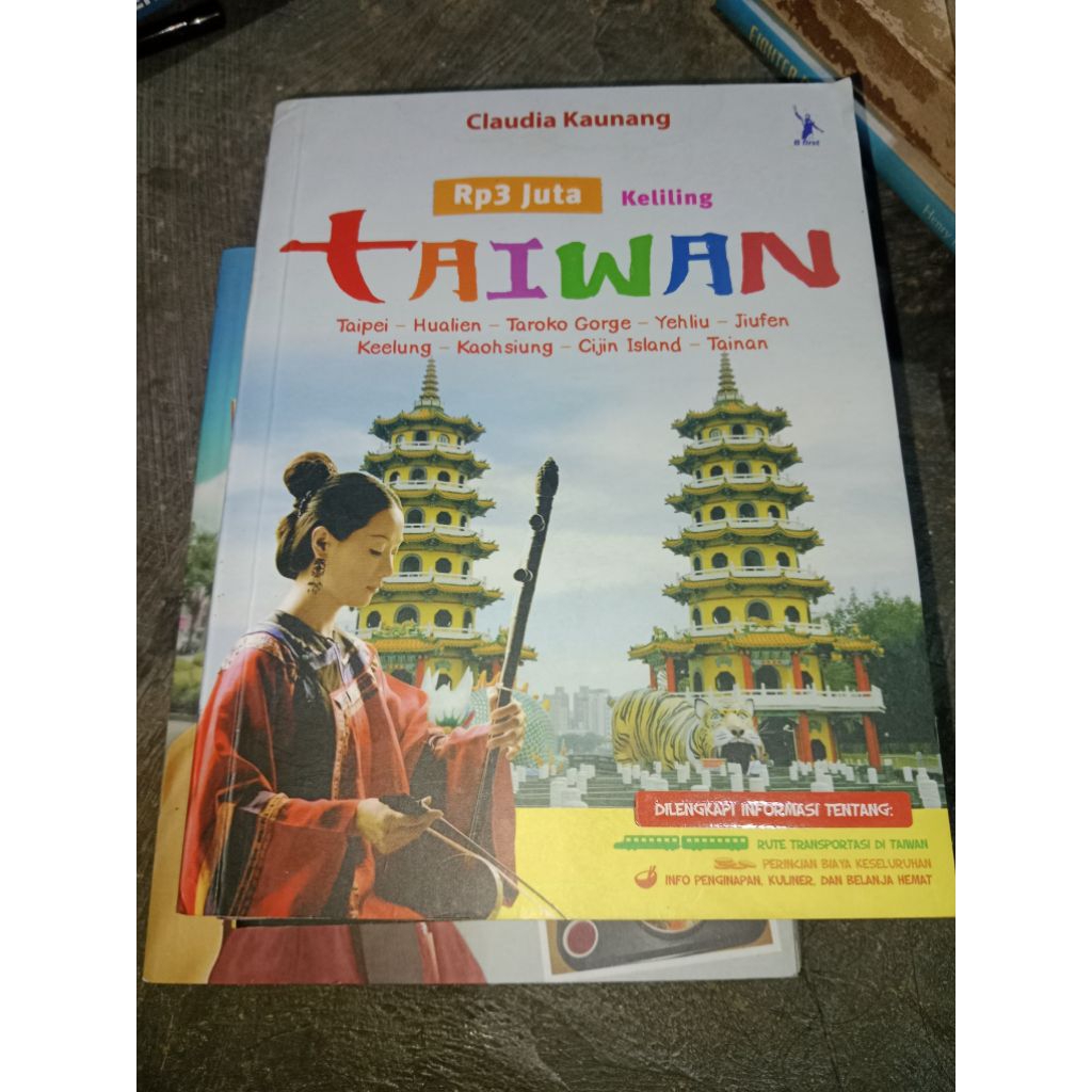 buku bekas original keliling taiwan