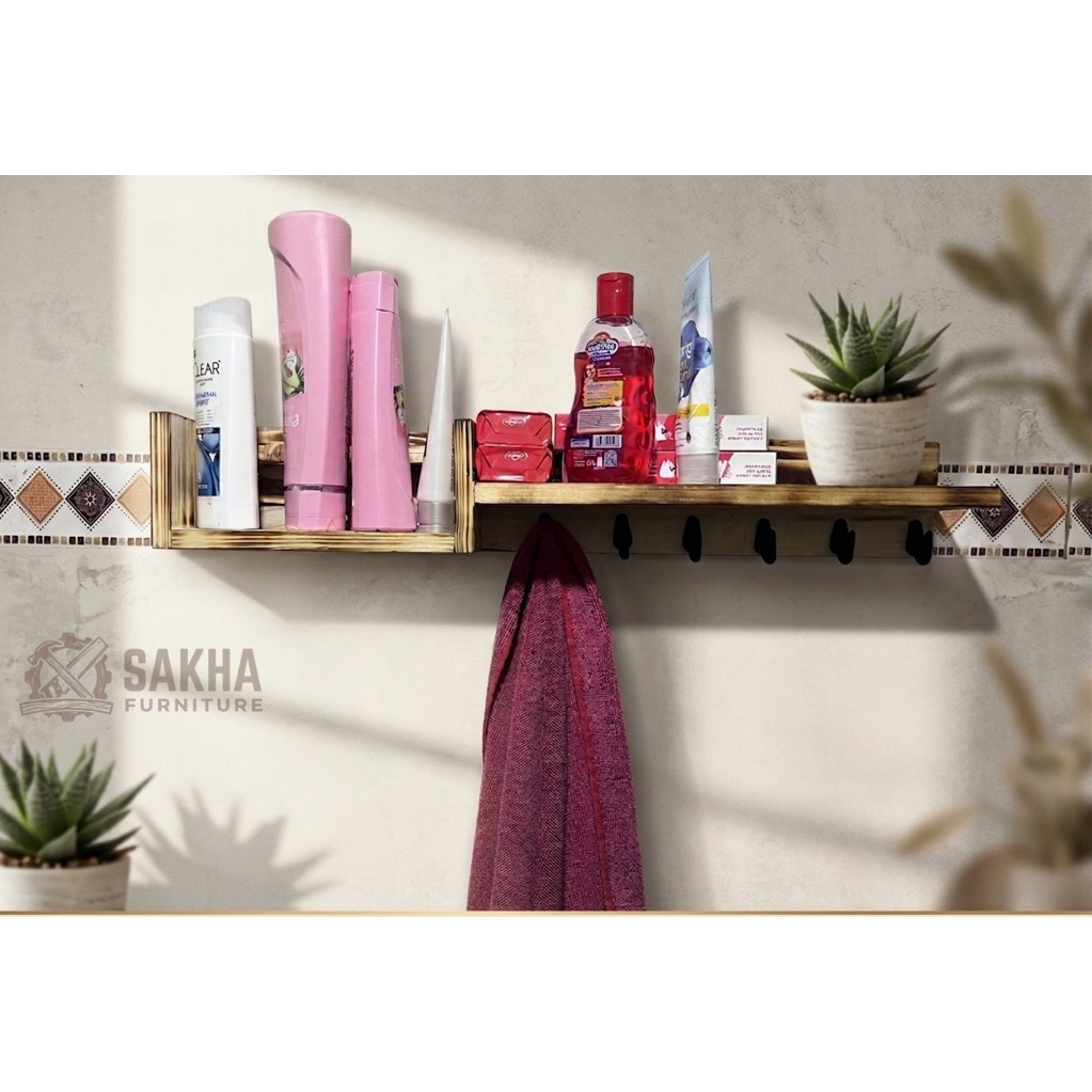 rak / kapstok handuk kamar mandi