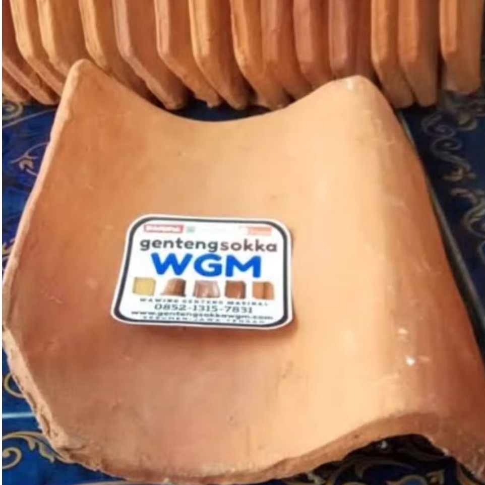 Genteng Flam Jawa Sokka Kebumen Tanah Liat