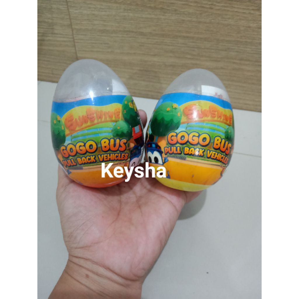 Telur  Surprise Gogo Bus Besar