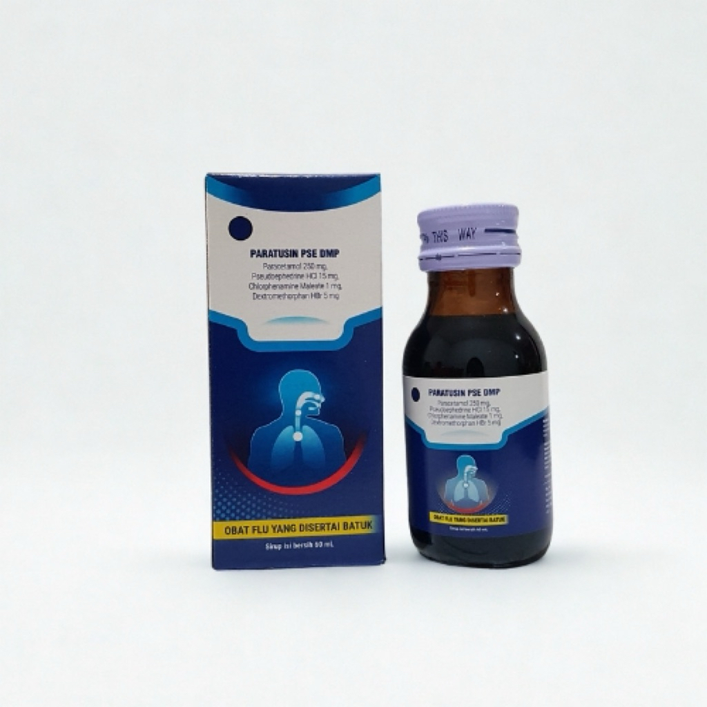 Paratusin DMP sirup 60ml - ORIGINAL BPOM