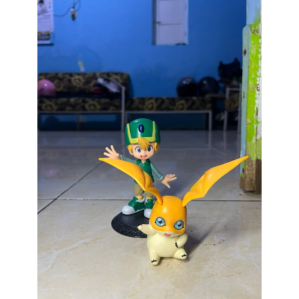 Figure Digimon Takaishi & Patamon