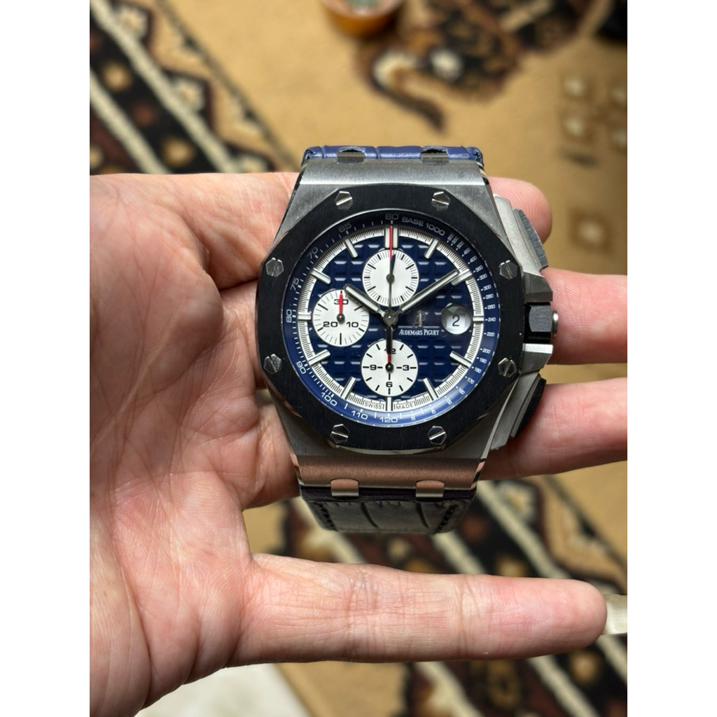 Jam Tangan pria Audemars Piguet AP ROO mulus fullaet