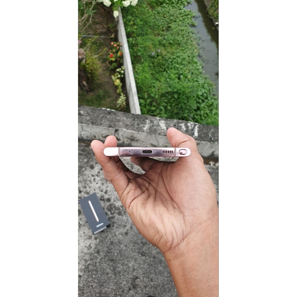 samsung note 20 ultra minus layar garis saja