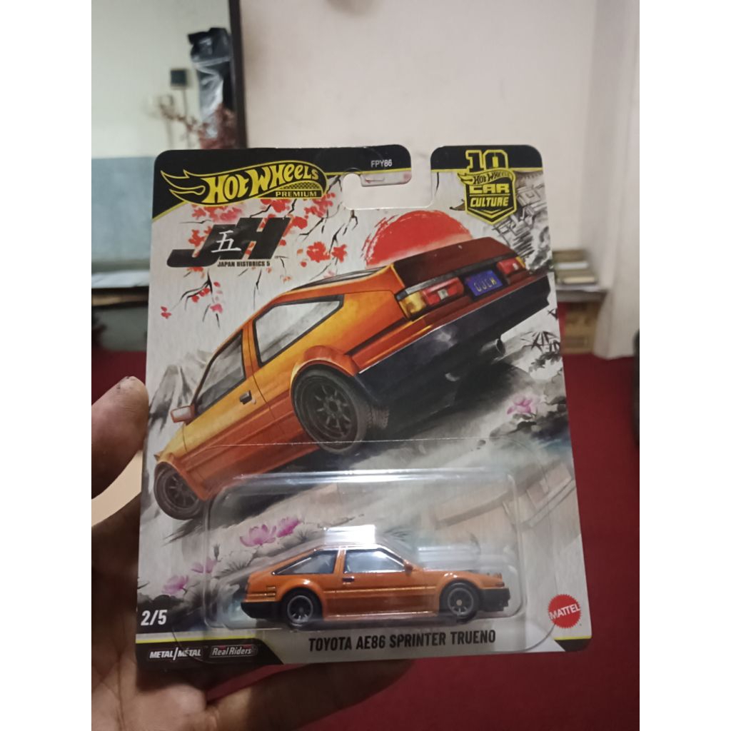 hotwheels premium ae86 trueno