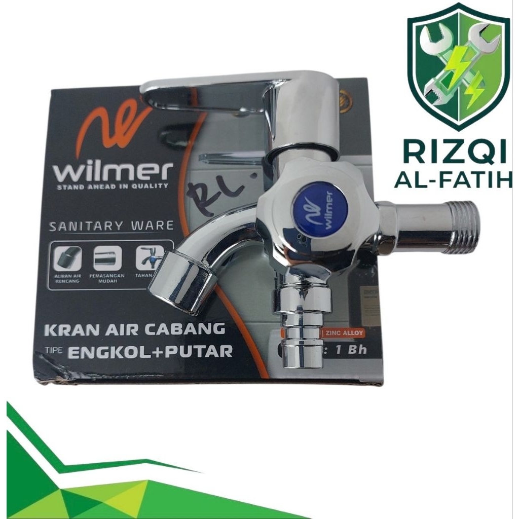 kran cabang 2 kran mesin cuci cabang 2 Wilmer