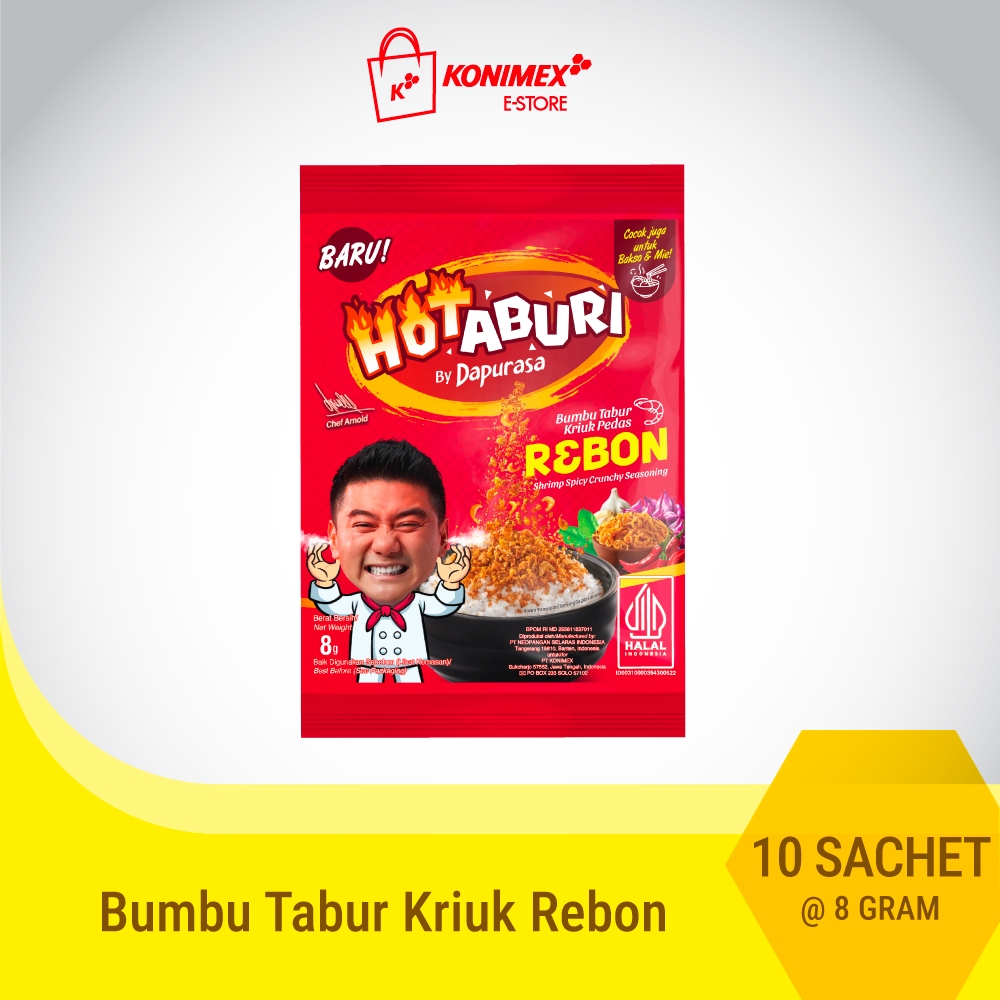 Hotaburi by Dapurasa Rebon 10 Sachet @ 8g