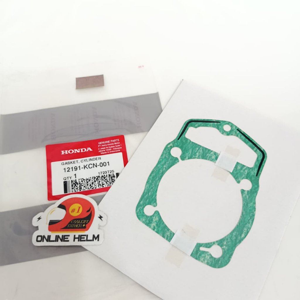 PAKING GASKET BLOK CYLINDER MEGAPRO TIGER HONDA ORIGINAL AHM