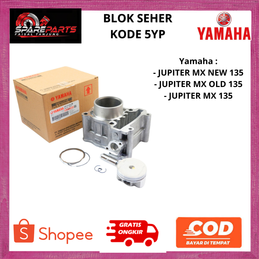 Blok Seher Yamaha Jupiter MX 135 New MX Old Original 5YP 5OC