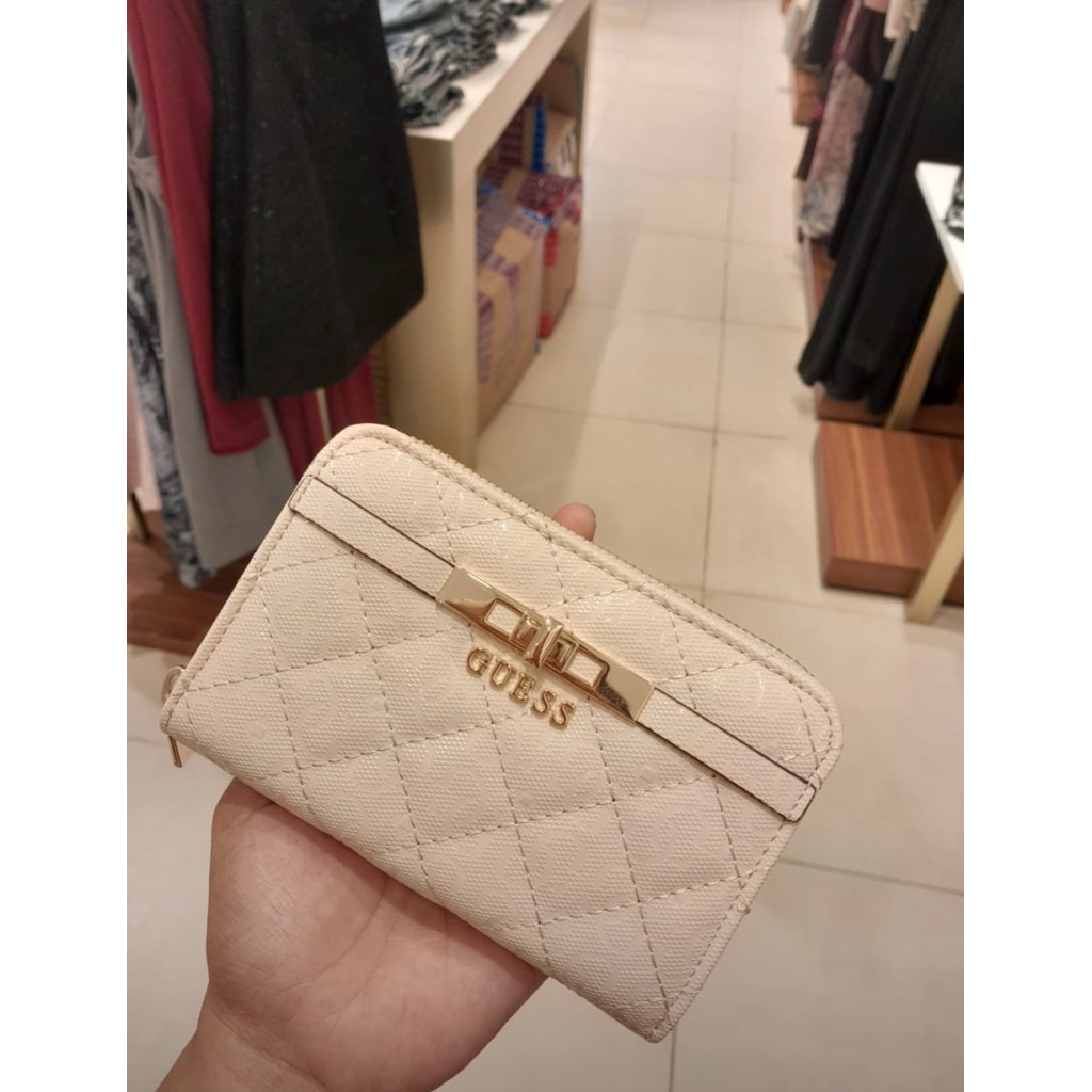DOMPET IDRA DOMPET MEDIUM WANITA - DOMPET GUESS ORIGINAL WANITA
