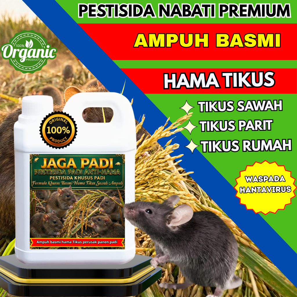 Pestisida Nabati Pengusir Hama Tikus | Aman Efektif Lindungi | Solusi Alami Cegah Kerusakan Tanaman