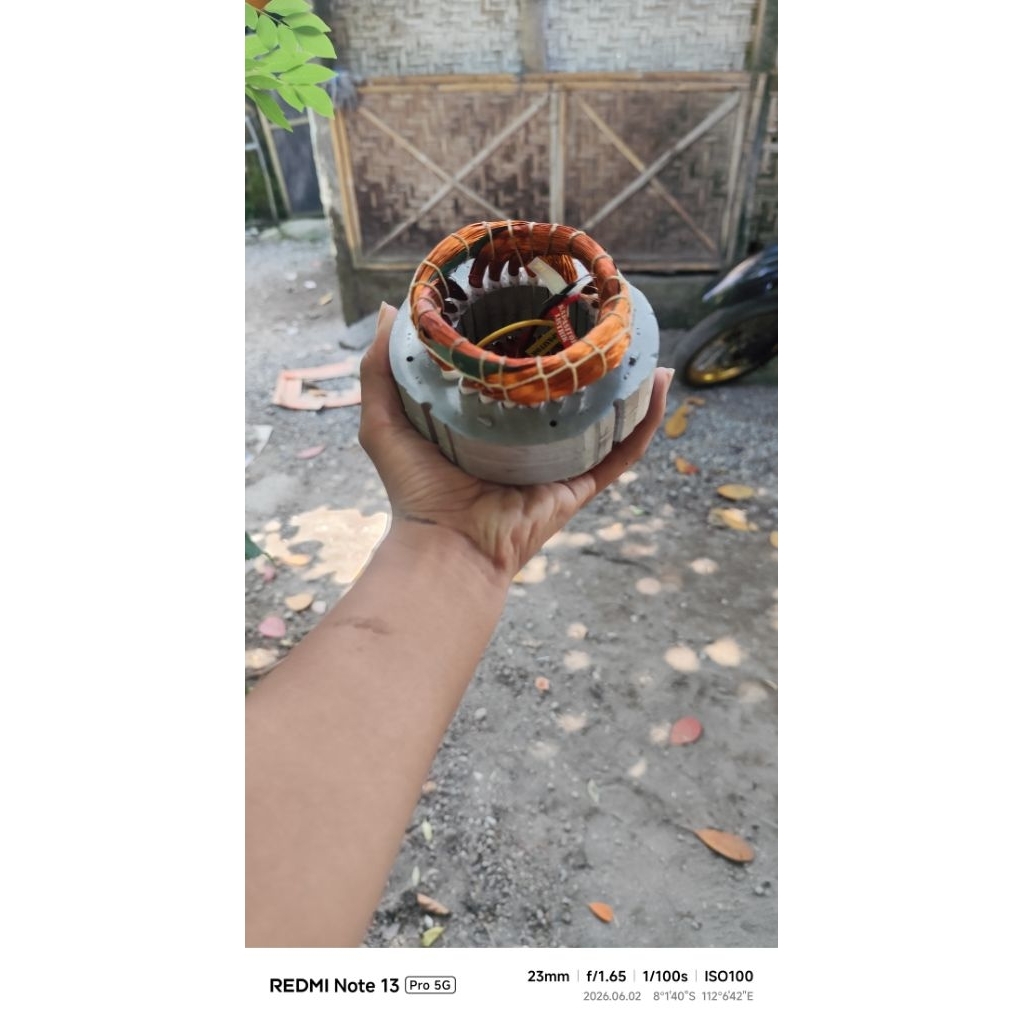 spul gulungan stator pompa air Shimizu almini type 125/126/128/130/135 e
