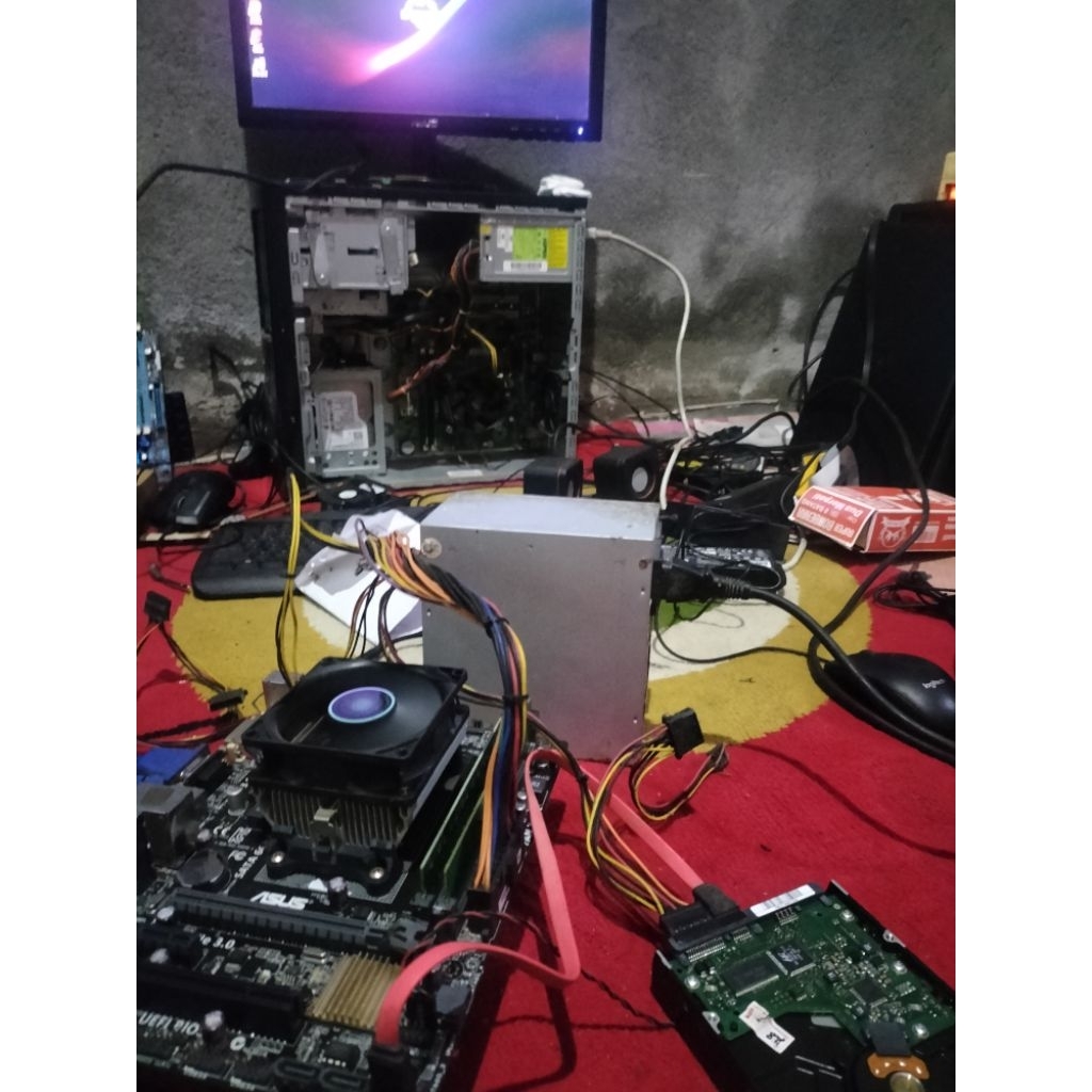Motherboard Fm2 plus AMD A8 5600K Prosesor set