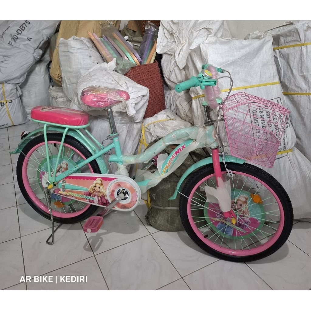 SEPEDA MINI 20 NEW PHOENIX 8855 AT Anak Perempuan City Bike