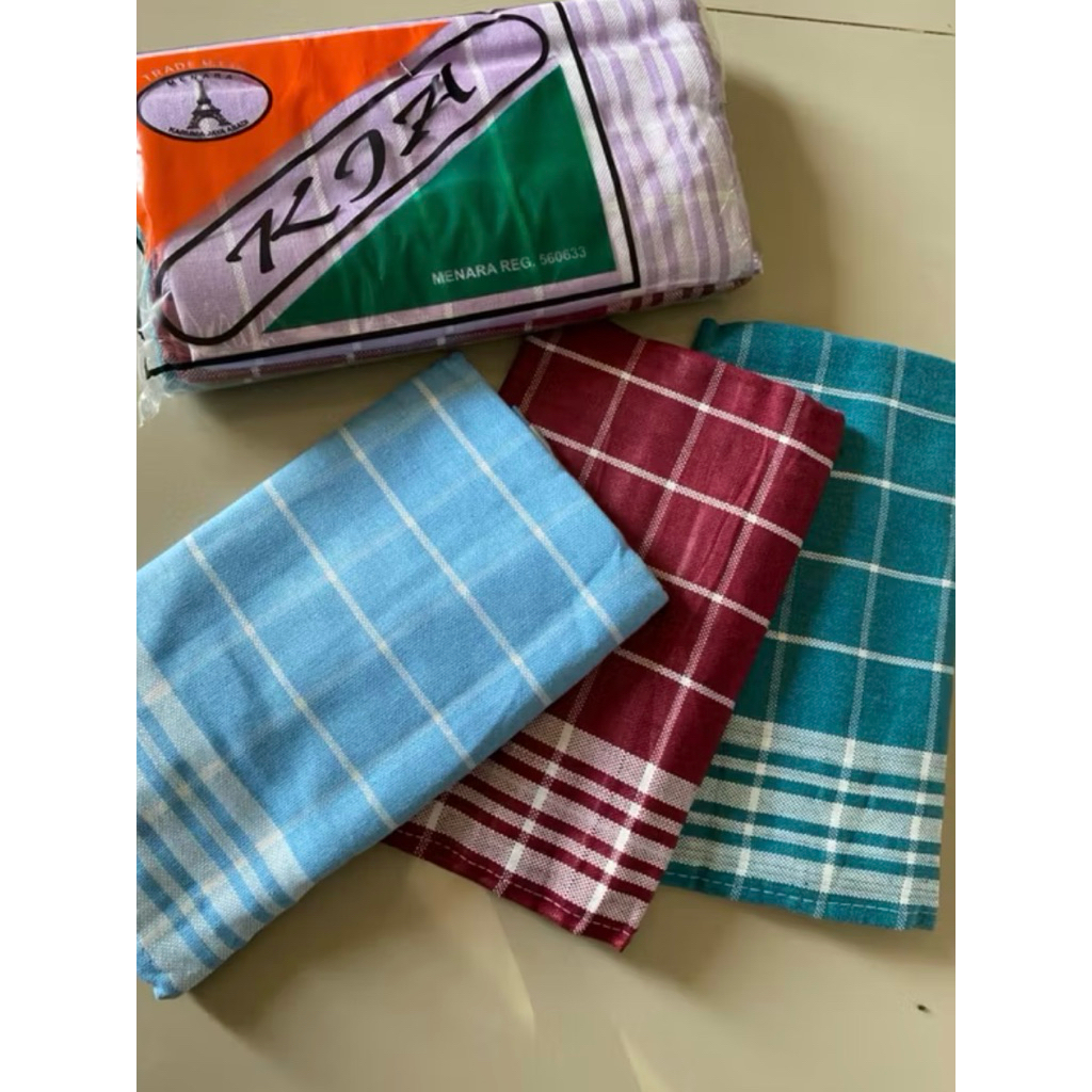 Lap serbet warna KJA 1 lusin/Lap serbet warna tebal /Lap serbet masak
