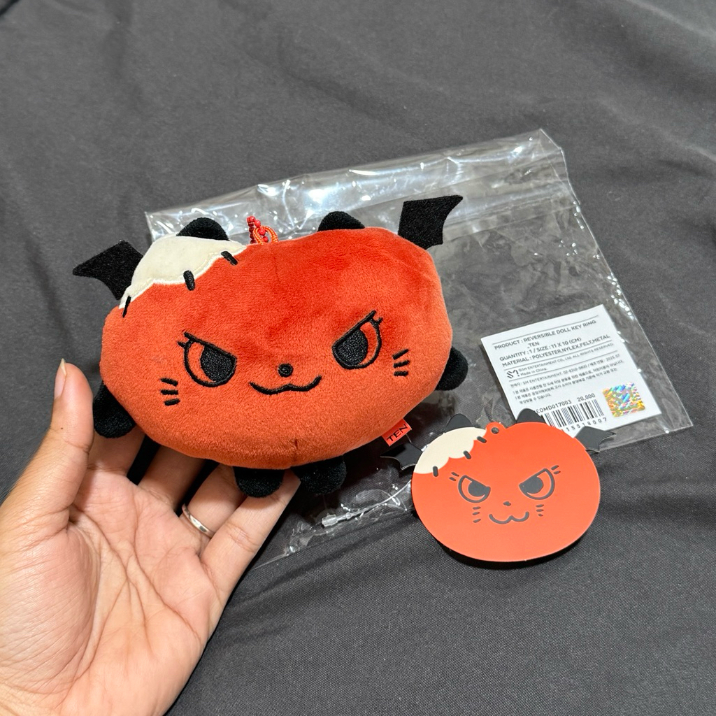 [READY] WAYV TEN REVERSIBLE DOLL KEYRING