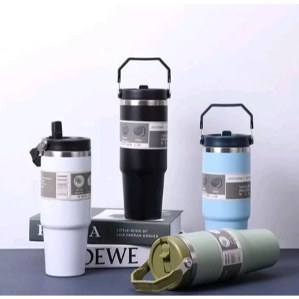 Tumbler CLASSIC Vacuum Premium Stainless 900ml Botol Minum Anti Dingin Dan Panas Tumbler Coffee Mug