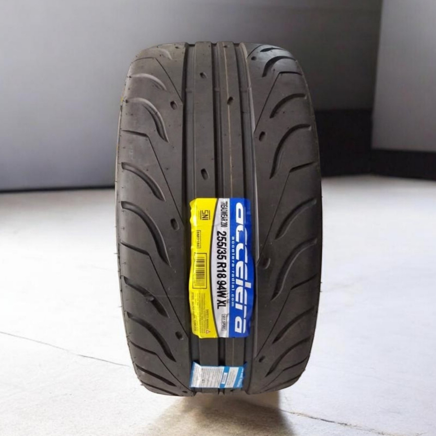 ban mobi balap semi slick ring 18 ukuran 255/35 r18 tapak lebar ban mobil tubles