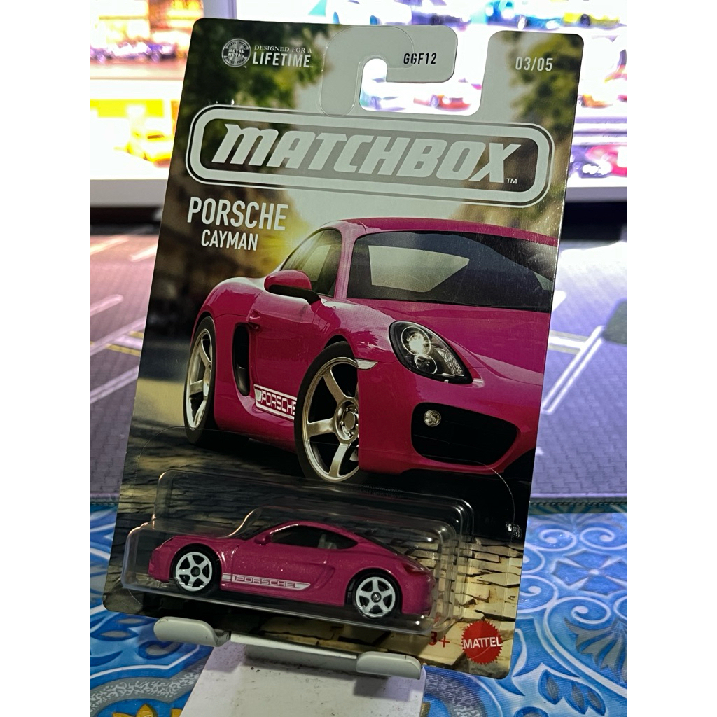 MATCHBOX PORSCHE CAYMAN PINK