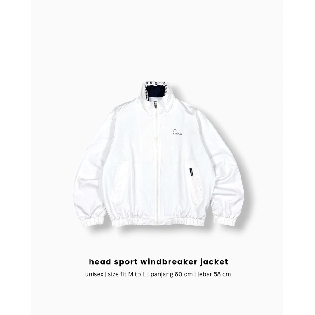 head windbreaker jacket