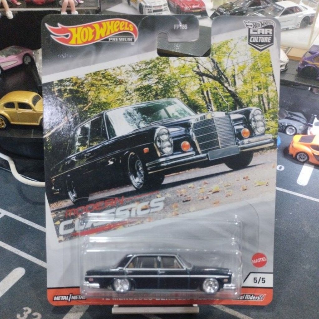 HOT WHEELS MERCEDES BENZ 280 SEL 4.5 PREMIUM CRACK (257)